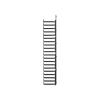 kit de dedos para administración de cables en gabinetes flexfusion™ light, de 42, dedos de 152 mm de longitud, color negro