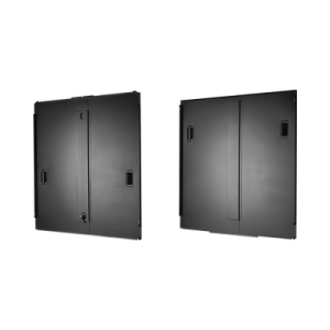 panel lateral para uso con gabinete flexfusion™ de 42ru x 1070 mm d. incluye panel lateral superior e inferior, color negro