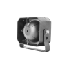 bocina compacta de uso rudo, 100 watts de potencia, ideal para vehículos de encubierto, 8 ohms de impedancia