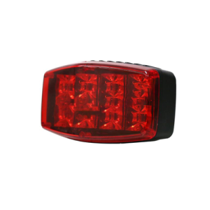 luz frontal ultra brillante para motocicleta, color rojo