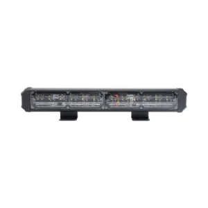 barra de luz de advertencia, 2 módulos de 6 led, 11 pulgadas rojo/claro