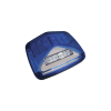 luz de advertencia de 8 x 6", color azul, con luz de trabajo clara, ideal para ambulancias