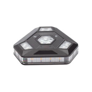 luz auxiliar Ámbar ultra brillante para automóviles, motocicletas y bicicletas con montaje magnético
