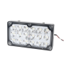 luz de escena de 6x3", color claro, ideal para ambulancias y vehiculos de trabajo