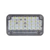 luz de advertencia de 7x4", color claro, con luz de trabajo, ideal para ambulancias