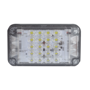 luz de advertencia de 7x4", color claro, con luces de trabajo, ideal para ambulancias