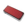luz de advertencia de 7x3", color rojo, ideal para ambulancias