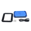 luz de advertencia de 9x7", color azul, ideal para ambulancias