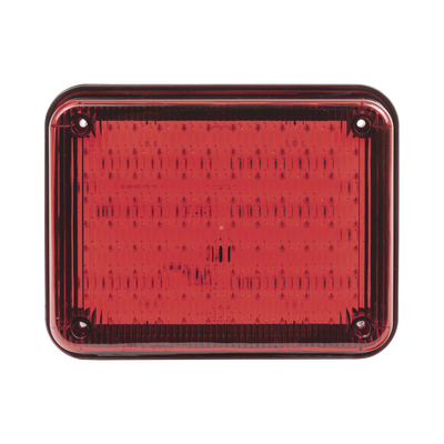 luz de advertencia de 9x7", color rojo, ideal para ambulancias luz de advertencia de 9x7", color rojo, ideal para ambulancias