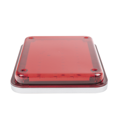 luz de advertencia de 9x7", color rojo, ideal para ambulancias luz de advertencia de 9x7", color rojo, ideal para ambulancias