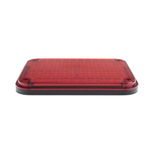 luz de advertencia de 9x7", color rojo, ideal para ambulancias