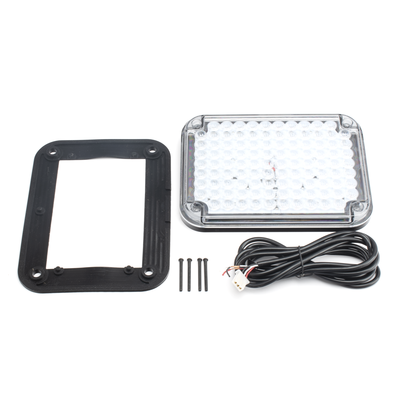 luz de advertencia de 9x7", bicolor rojo/claro, ideal para ambulancias luz de advertencia de 9x7", bicolor rojo/claro, ideal para ambulancias