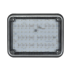 luz de advertencia de 9x7", color claro, ideal para ambulancias