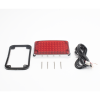 luz de advertencia de 6x4", color rojo, ideal para ambulancias