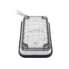 luz de advertencia de 6x4", bicolor rojo/claro, ideal para ambulancias