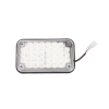 luz de advertencia de 6x4", bicolor rojo/claro, ideal para ambulancias