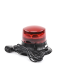 burbuja led giratoria color rojo, 9 leds, montaje magnético