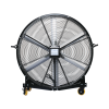 ventilador industrial móvil ultra silencioso de 2 m, para almacenes, hangares, líneas de producción, gimnasios