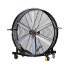 ventilador industrial móvil ultra silencioso de 2 m, para almacenes, hangares, líneas de producción, gimnasios