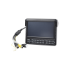 panel de control dáctilar multifuncional con monitor de 7" / soporta audio de dos vías / compatible con dvr´s móviles xmr epcom