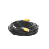 cable extensor con conector tipo aviación de 15m solo para soluciones de videovigilancia móvil xmr
