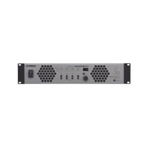 amplificador de audio multicanal con conexión análoga | dante | 4 canales, 140w | 8 ohms | 70/100v