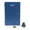 fuente de poder profesional heavy duty @ 20 amperes / 16 canales / hasta 1.25a por salida / ajuste independiente de 11 a 15 vcc por salida / protección contra sobrecargas / filtro de ruido especial para cámaras 4k.