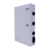 fuente premium / 11 15 v / 18 canales / 20 a / alta tecnología en seguridad / doble ventilador / hasta 1.8 amperes por salida / filtro de ruido por canal / diseño de alta gama.