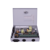 fuente premium / 11 15 v / 9 canales / 16 a / alta tecnología en seguridad / doble ventilador / hasta 1.8 amperes por salida / filtro de ruido por canal / diseño de alta gama.