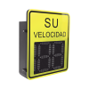 radar medidor de velocidad de 3 dígitos / doble salida de relevador / tarjeta micro sd / puerto de red tcp ip / detección de exceso de velocidad / integración con cámara.
