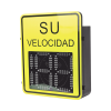 radar medidor de velocidad de 3 dígitos / doble salida de relevador / tarjeta micro sd / puerto de red tcp ip / detección de exceso de velocidad / integración con cámara.