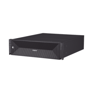 nvr de 64 canales / hasta 32 mp / h.265 & wisestream / procesamiento 400 mbps / 3 puertos de red / raid 5 6 / 16 bahias para disco duro (no incluidos)