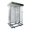torniquete sencillo / cuerpo completo / interior/exterior / acero inoxidable /acabado de lujo / alto tráfico