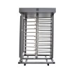 torniquete sencillo / cuerpo completo / interior/exterior / 100% acero con pintura gris / eje central de acero inoxidable /acabado de lujo / alto tráfico