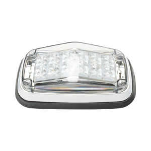 luz de advertencia 8 x 4", color claro, ip67, sae, ideal para ambulancias