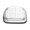 luz de advertencia de 8 x 6", color claro, sae, ip67, ideal para ambulancias