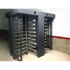 torniquete doble / cuerpo completo / interior/exterior / 100% acero con pintura gris / eje central de acero inoxidable / acabado de lujo / alto tráfico