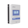 controlador solar mppt 30a 12/24v, máximo voltaje de circuito abierto voc 100vcc, configurable para baterías de litio
