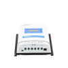 controlador solar mppt 40a 12/24v, máximo voltaje de circuito abierto voc 100vcc, configurable para baterías de litio