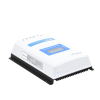 controlador solar mppt 40a 12/24v, máximo voltaje de circuito abierto voc 100vcc, configurable para baterías de litio