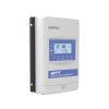 controlador solar mppt 40a 12/24v, máximo voltaje de circuito abierto voc 100vcc, configurable para baterías de litio