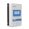 controlador solar mppt 40a 12/24/36/48 v, máximo voltaje de circuito abierto voc 150 vcc, configurable para baterías de litio