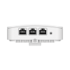 punto de acceso empresarial wi fi 6 / con diseño para pared / 3 puertos gigabit (1 con salida poe) / doble banda en ( 2.4 y 5 ghz) / hasta 2.5 gbps / gestión desde la nube / alimentación poe af