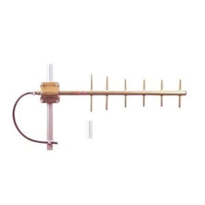antena yagui de 6 elementos, frec. 406 430 mhz, 10.2 db