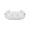 domo esquinero de reemplazo para barra x37rb, color claro
