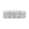 módulo de 4 leds, color claro