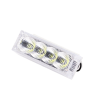 módulo de 4 leds, color claro