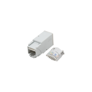 conector para patch panel z max, utp, cat6a, versión bulk (sin empaque individual)