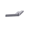 patch panel z max de 48 puertos, blindado, precargado con jacks categoría 6a, angulado, 1ur