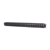 patch panel utp z max de 48 puertos, precargado con jacks categoría 6, plano, 1ur